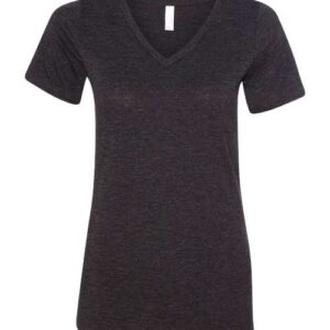 BELLA + CANVAS - Women's Relaxed Triblend Short Sleeve V-Neck Tee - 6415