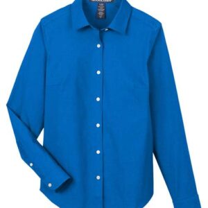 Devon & Jones - Women's CrownLux Performance® Spencer Poplin Dress Shirt - DG505W