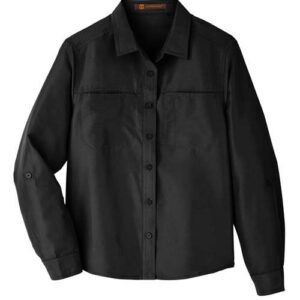 Harriton - Women's Key West Long Sleeve Performance Staff Shirt - M580LW