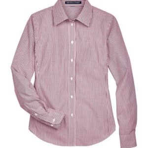 Devon & Jones - Women's Crown Collection® Banker Stripe Woven Dress Shirt - D645W