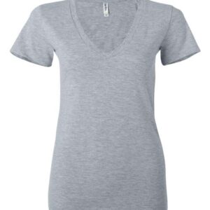 BELLA + CANVAS - Women’s Jersey Deep V-Neck Tee - 6035