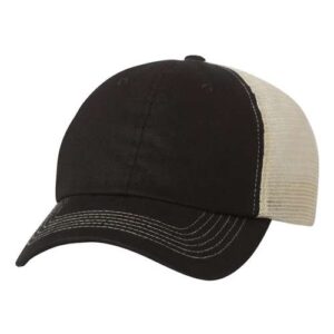 Valucap - Contrast-Stitch Mesh-Back Cap - 3100
