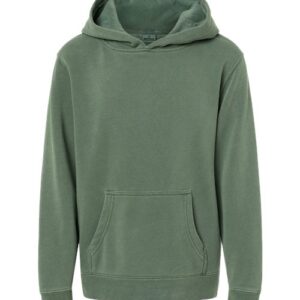 Independent Trading Co. - Youth Midweight Pigment-Dyed Hooded Sweatshirt - PRM1500Y